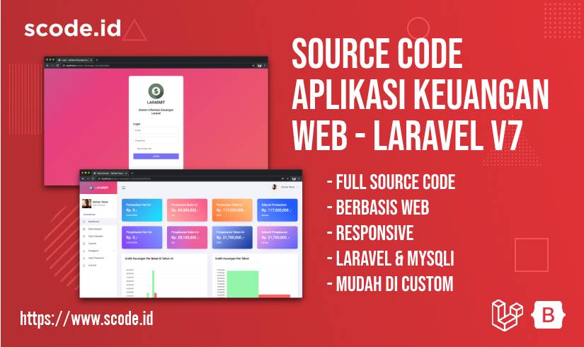 Source Code Aplikasi Keuangan Berbasis WEB Menggunakan Laravel